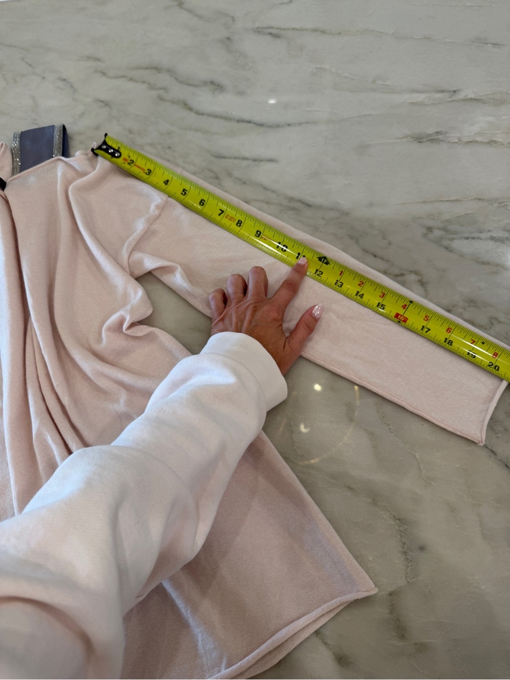 Fabiana Filippi Cashmere Blush Boatneck Lightweight Sweater Single Strap - Picture 7 of 10